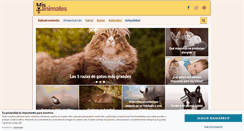 Desktop Screenshot of misanimales.com